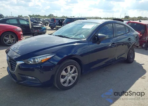 2017 Mazda Mazda3 Sport z USA, uszkodzony, nr VIN 3MZBN1U78HM122957